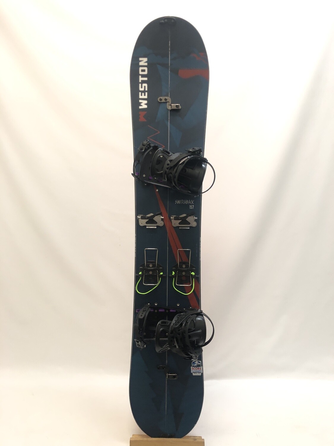 Weston Switchback 157 Splitboard Snowboard W/ Voile Splitboard Bindings