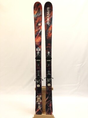 156cm Armada Madsteez 84 Twin Tip Skis with Bindings