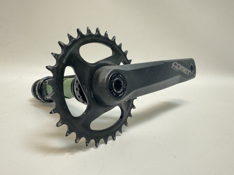 FSA Comet Fat Bike 190/197mm Cranks w/ Mega XL Tooth 30 Narrow Wide Bottom Bracket