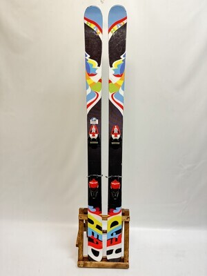 191cm Head Joe Skis With Tyrolia LD12 Bindings