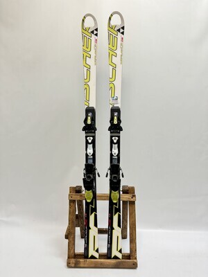 150cm Fischer World Cup GS Racing Skis with Bindings