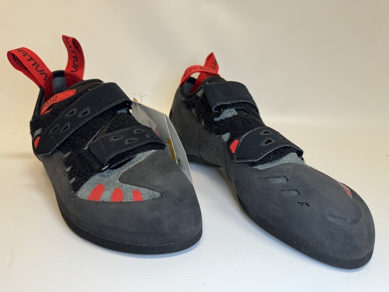 La Sportiva Men's Tarantula Boulder Rock Climbing Shoes Metal/Sunset