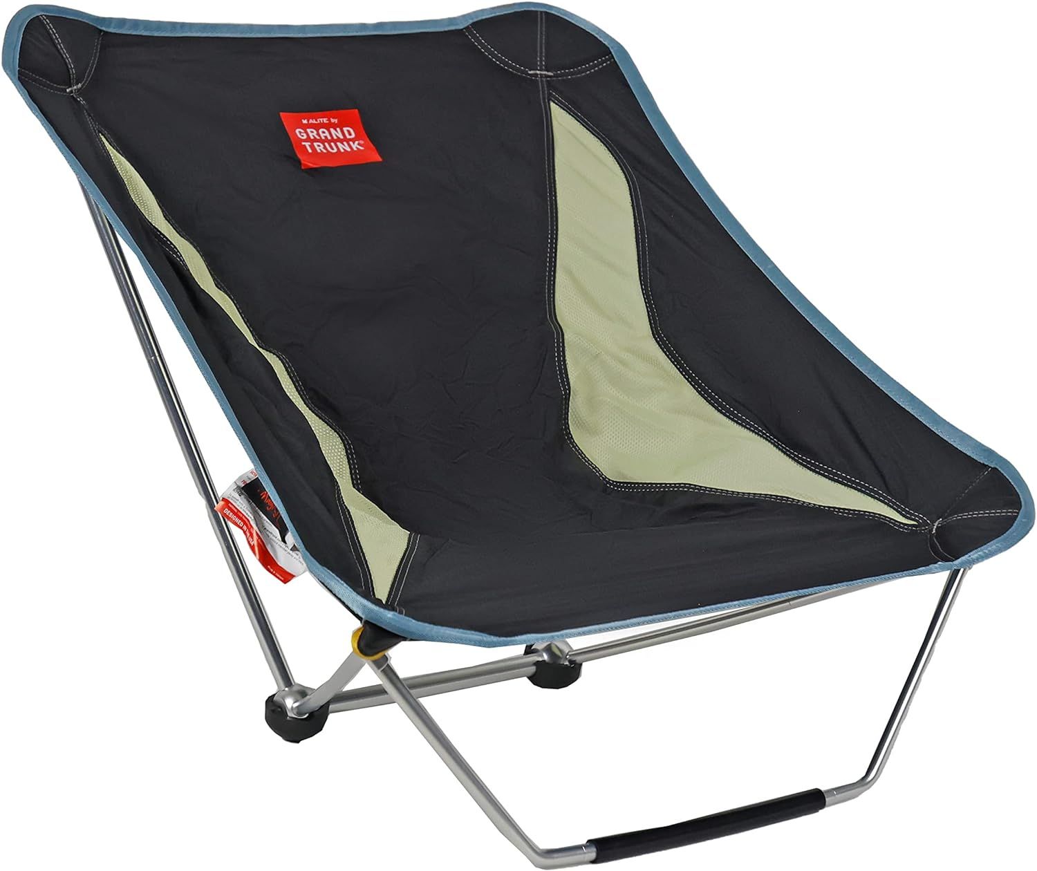 Grand Trunk Mayfly Low Ground Backpacking Chair, COLOR: Black
