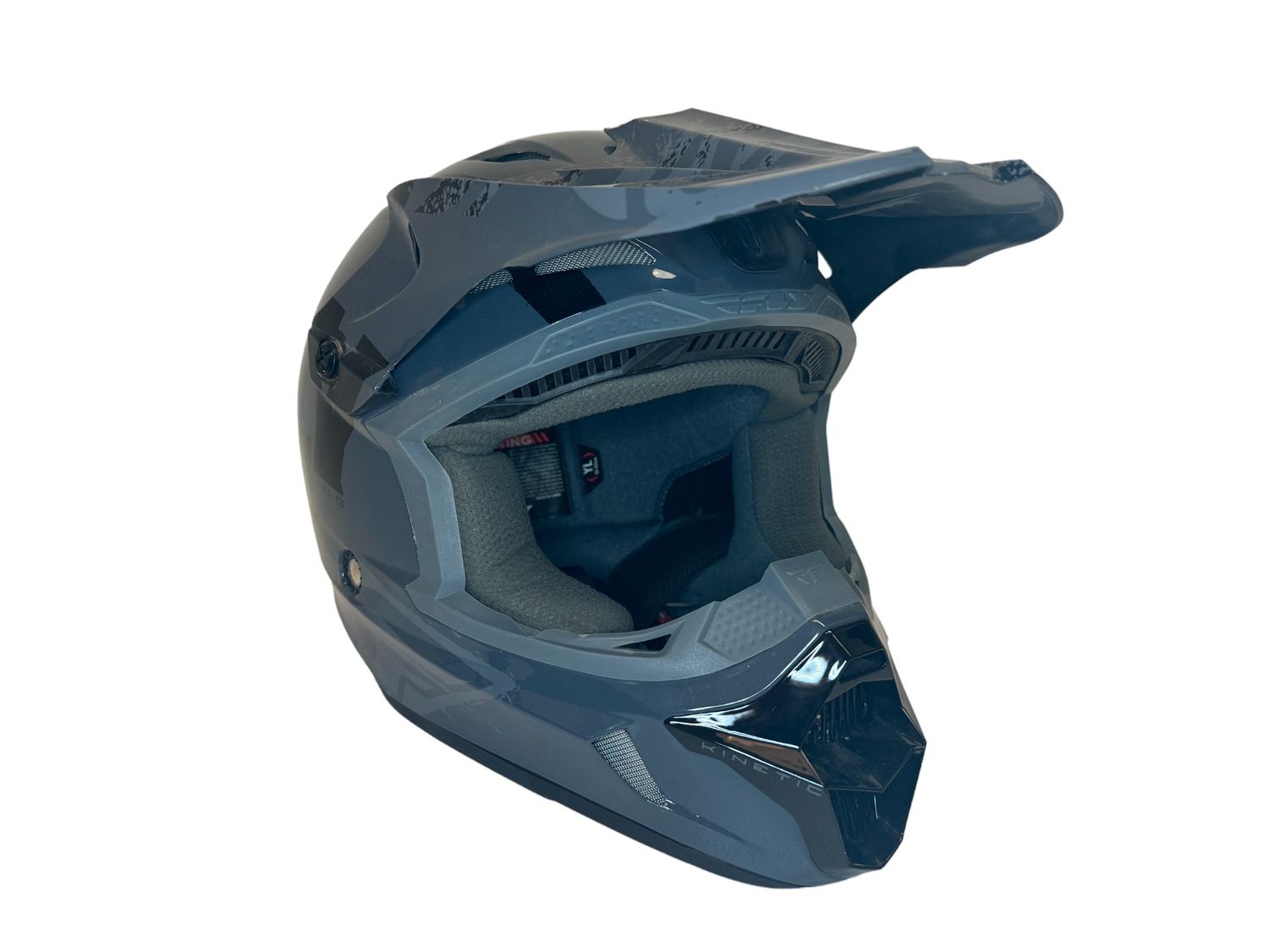 Large Fly Racing Kinetic Youth Motocross Helmet