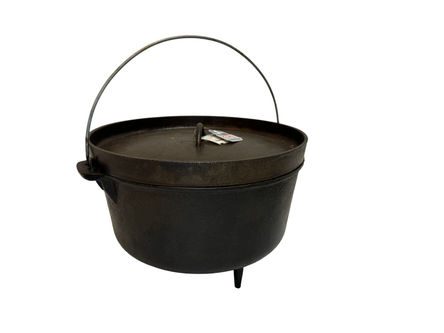 Large Cast Iron Dutch Oven with 3 legs, lid, & handle Large Cast Iron Dutch Oven with 3 legs, lid, & handle
