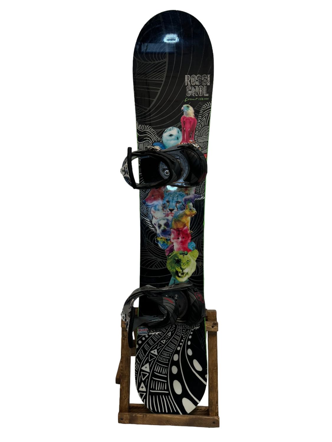 156cm Rossignol Circuit  MW Snowboard with Burton Mission Bindings