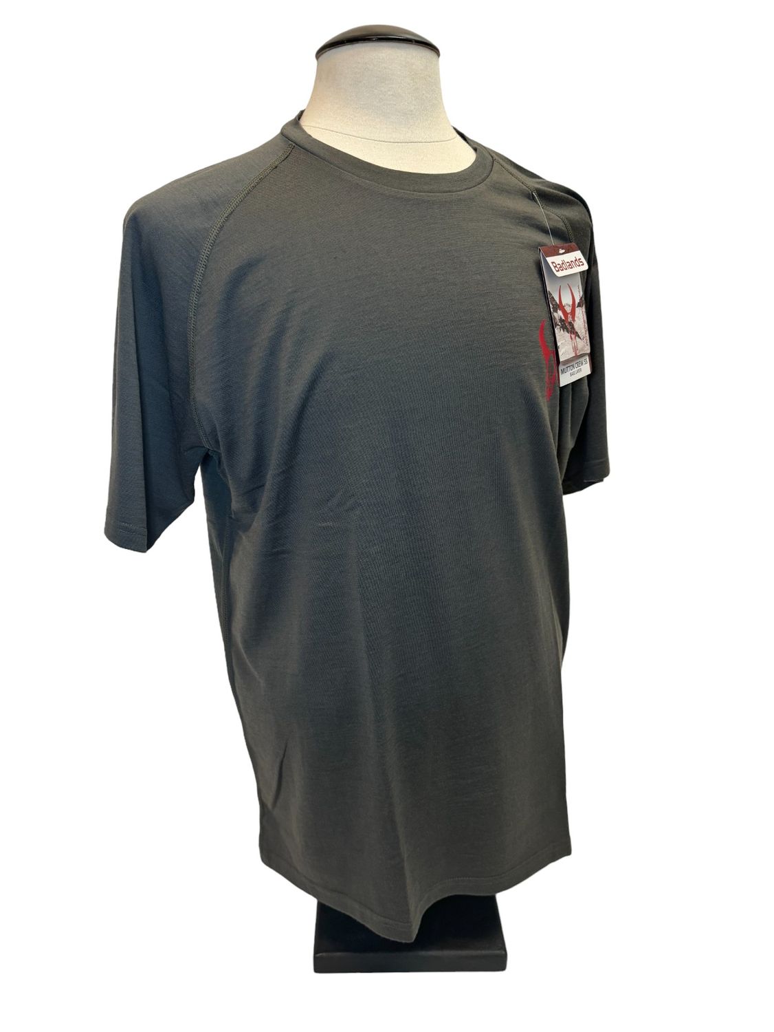 XXL Badlands Mutton Crew SS Base Layer Shirt