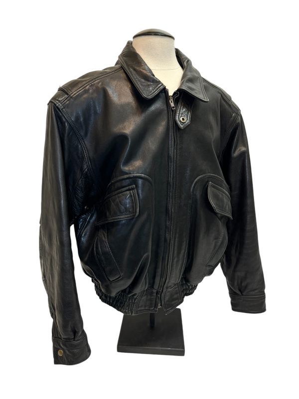 Large Limited Edition Californian Macasa Motorcycle Leather Jacket