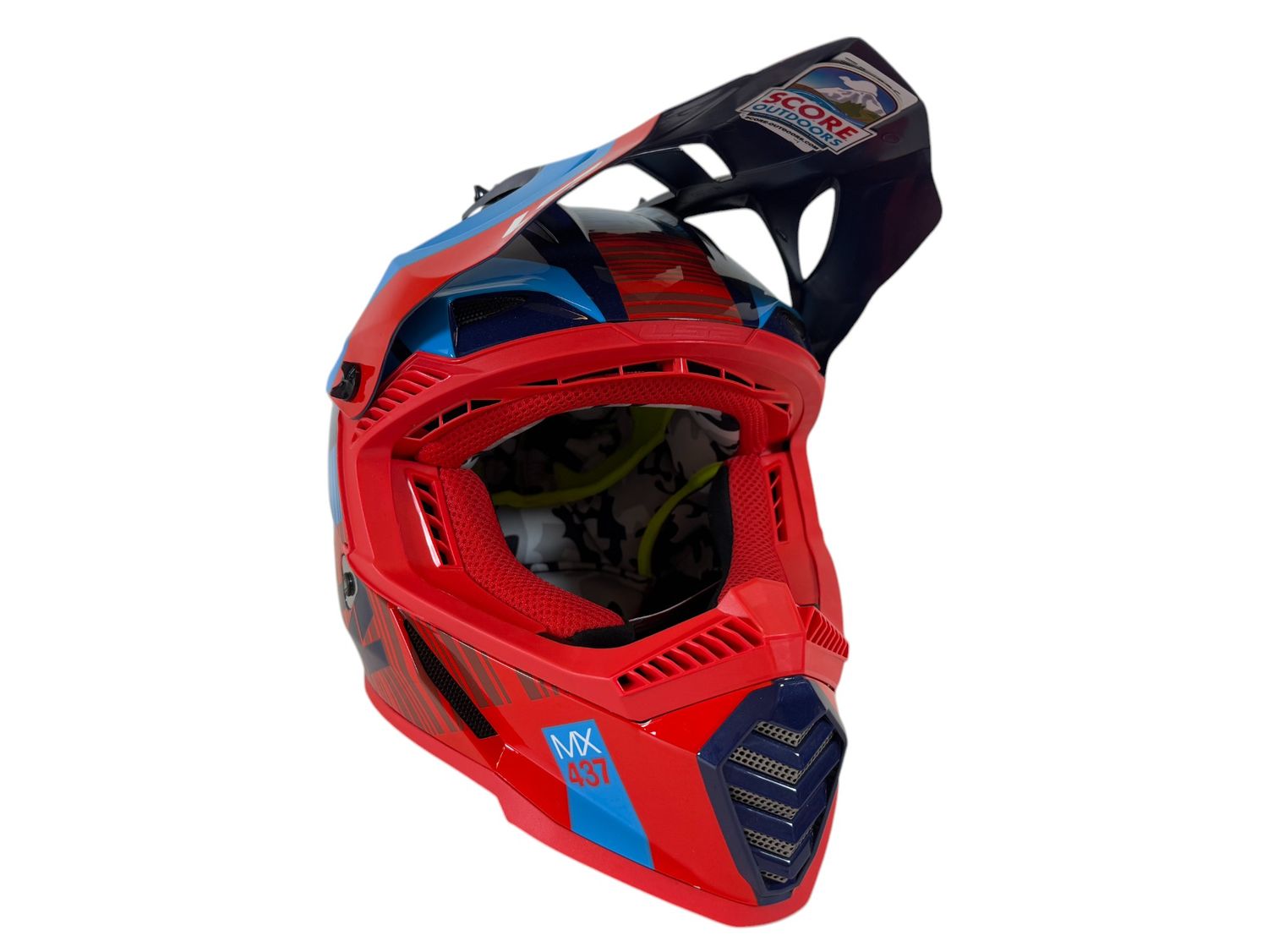 Small LS2 Gate Fast MX437 Youth Motocross Helmet