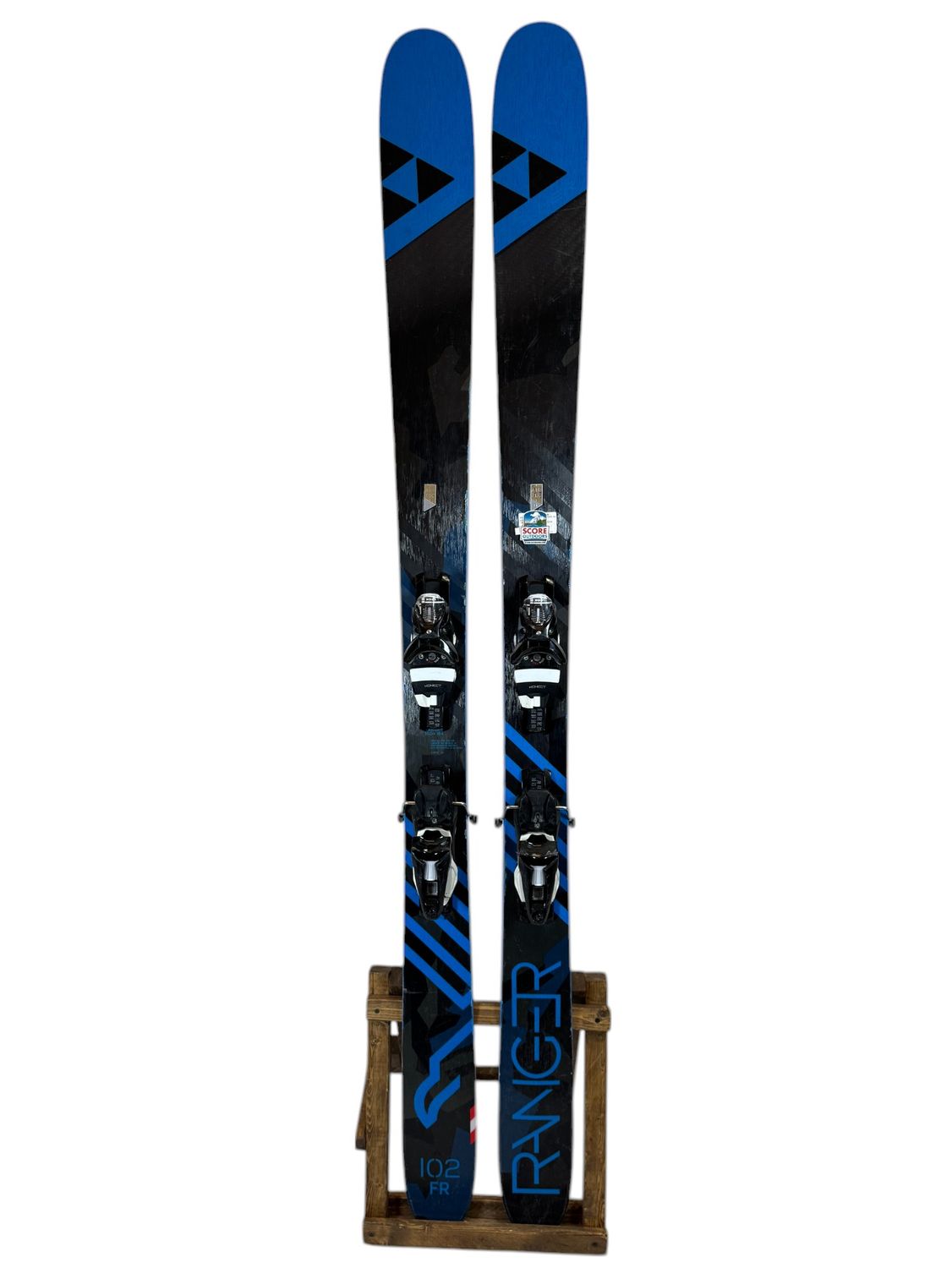 184cm Fischer Ranger 102 FR Skis W/ Look NX 12 Bindings
