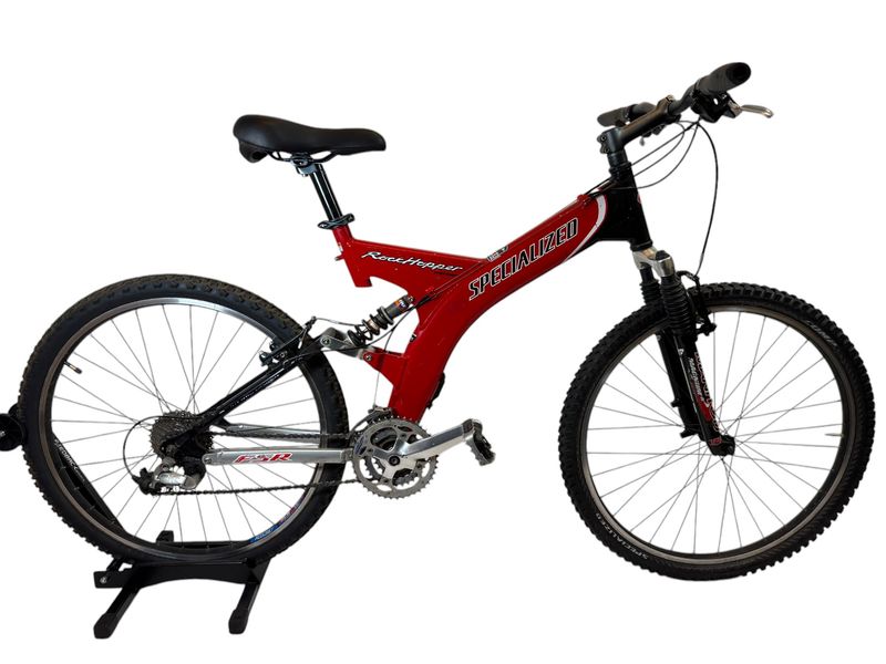Large Specialized Rockhopper Comp Full Suspension Mountain Bike