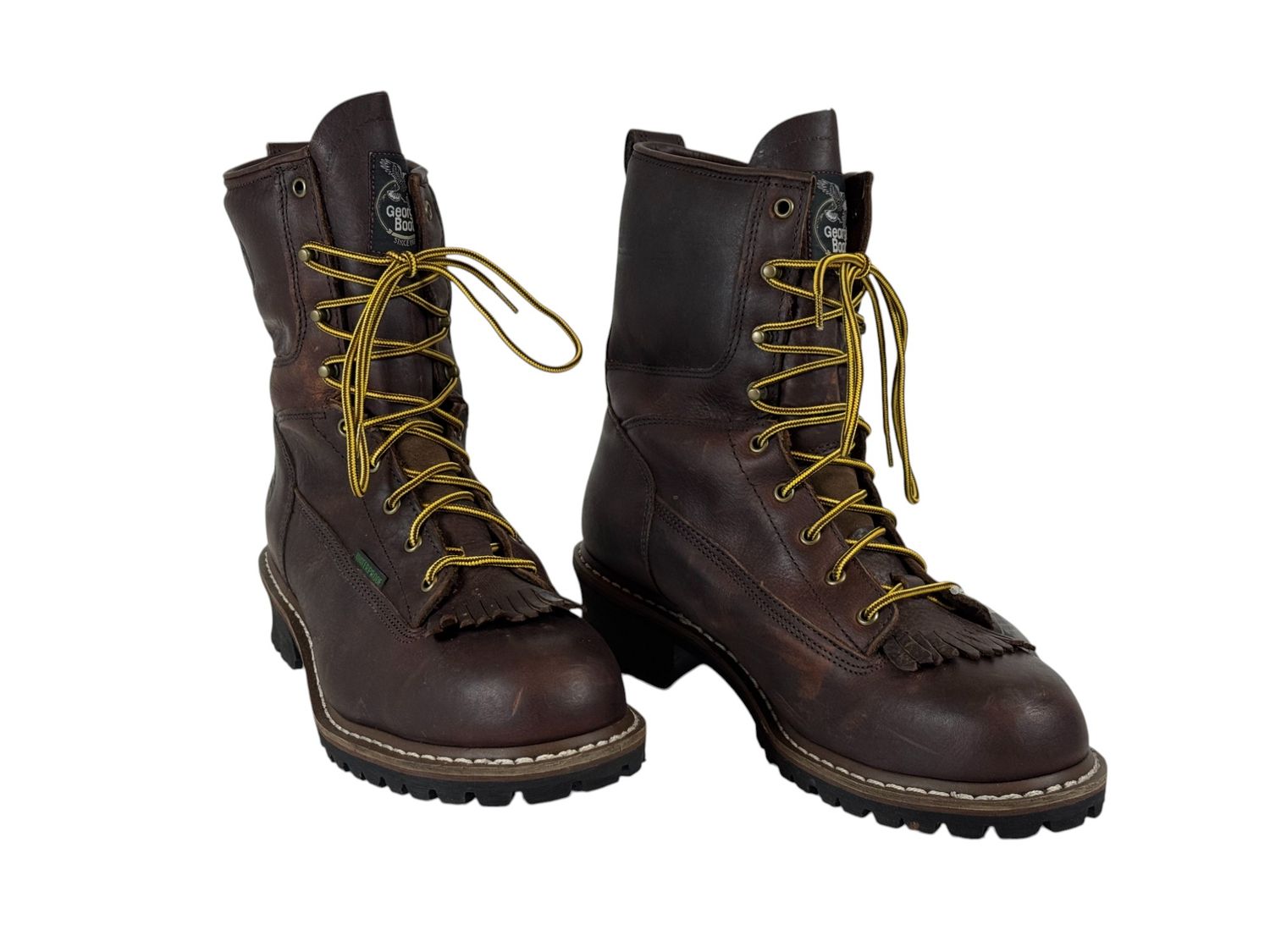 Size 11.5W Georgia G7313 Logger Leather Boots Size 11.5W Georgia G7313 Logger Leather Boots