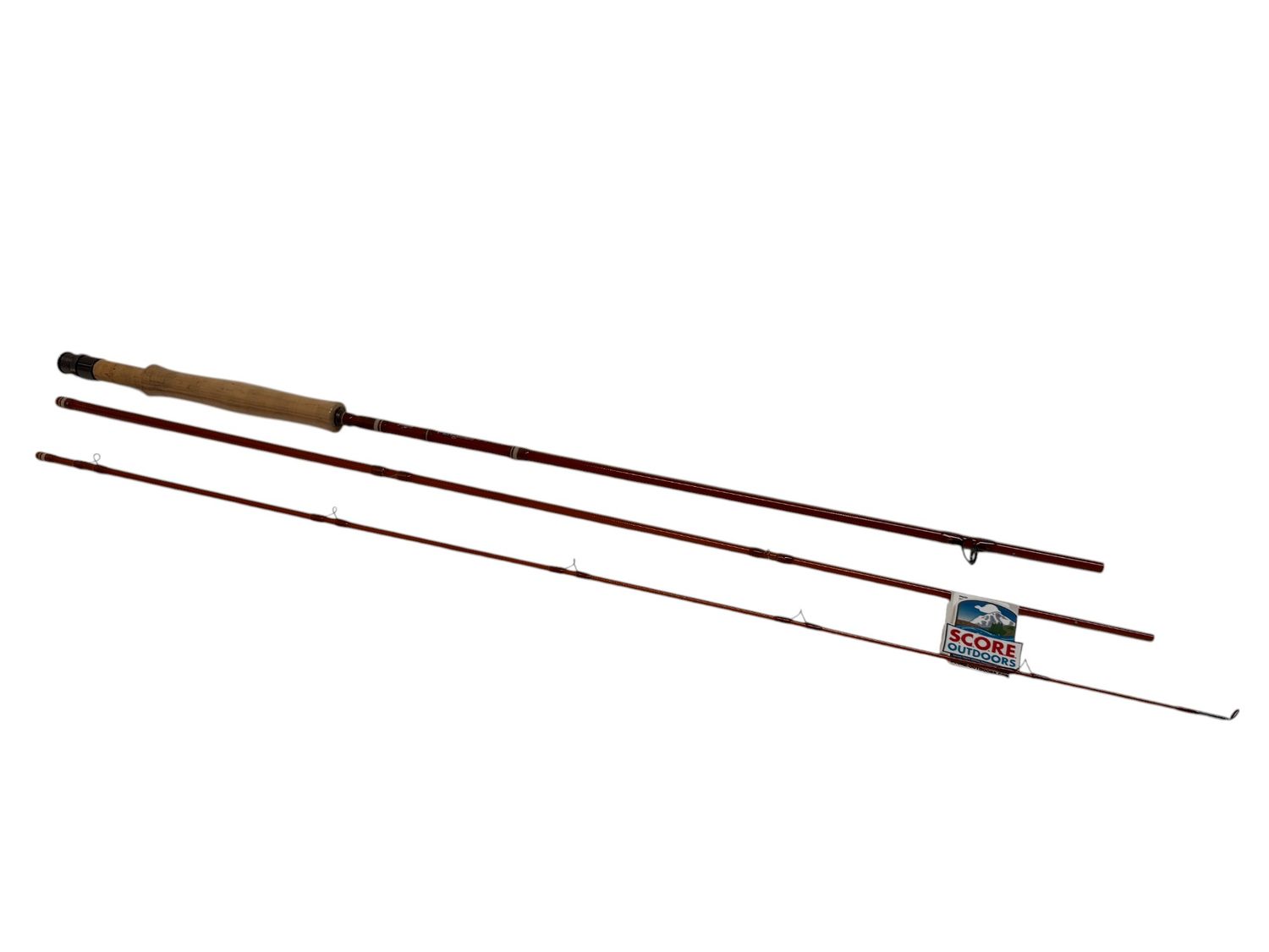 7'6" Fenwick Fenglass 3 Piece Fly Rod
