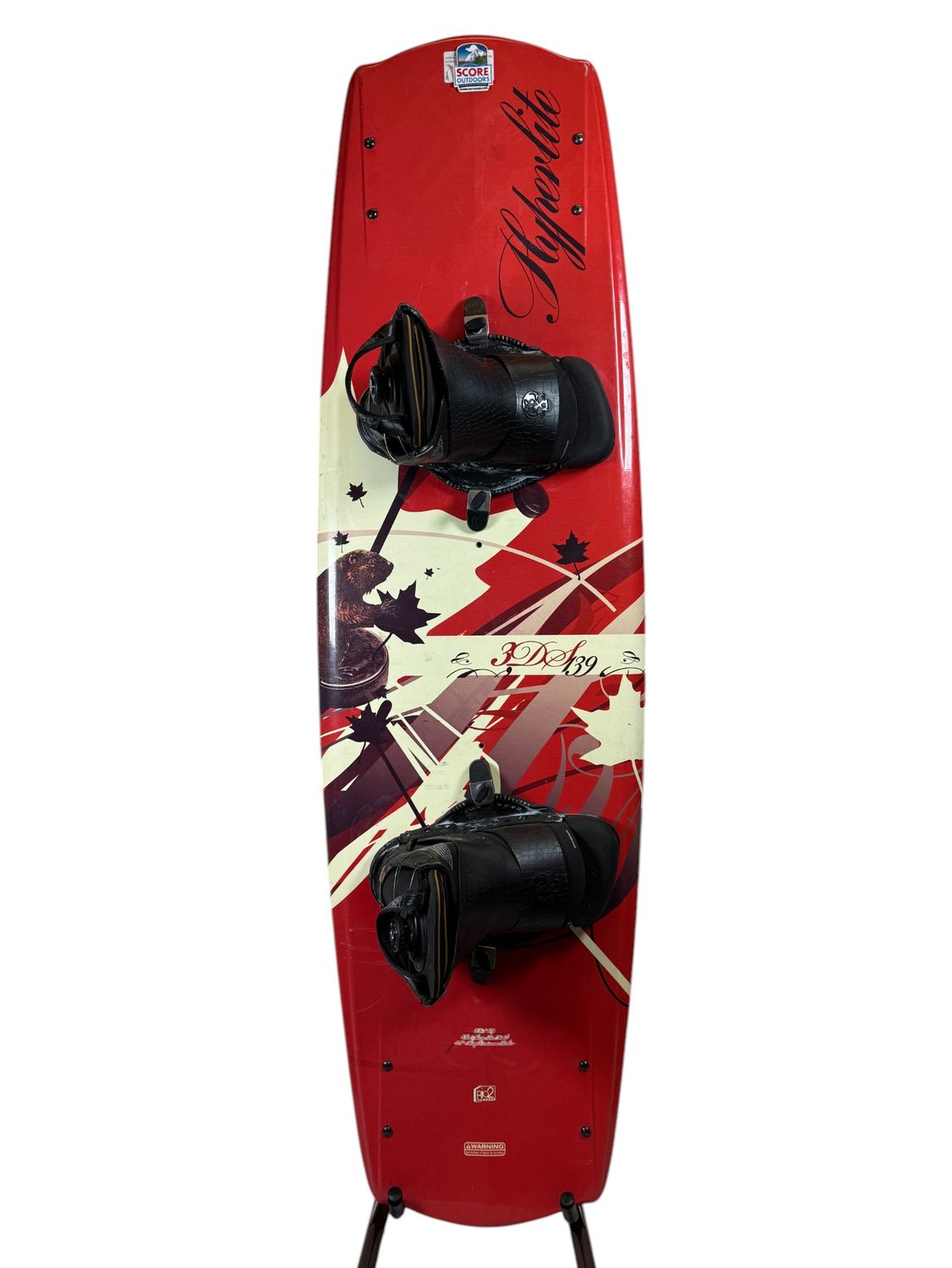 139cm Hyperlite 3DS Wakeboard W/ Hyperlite Byer Boa Bindings