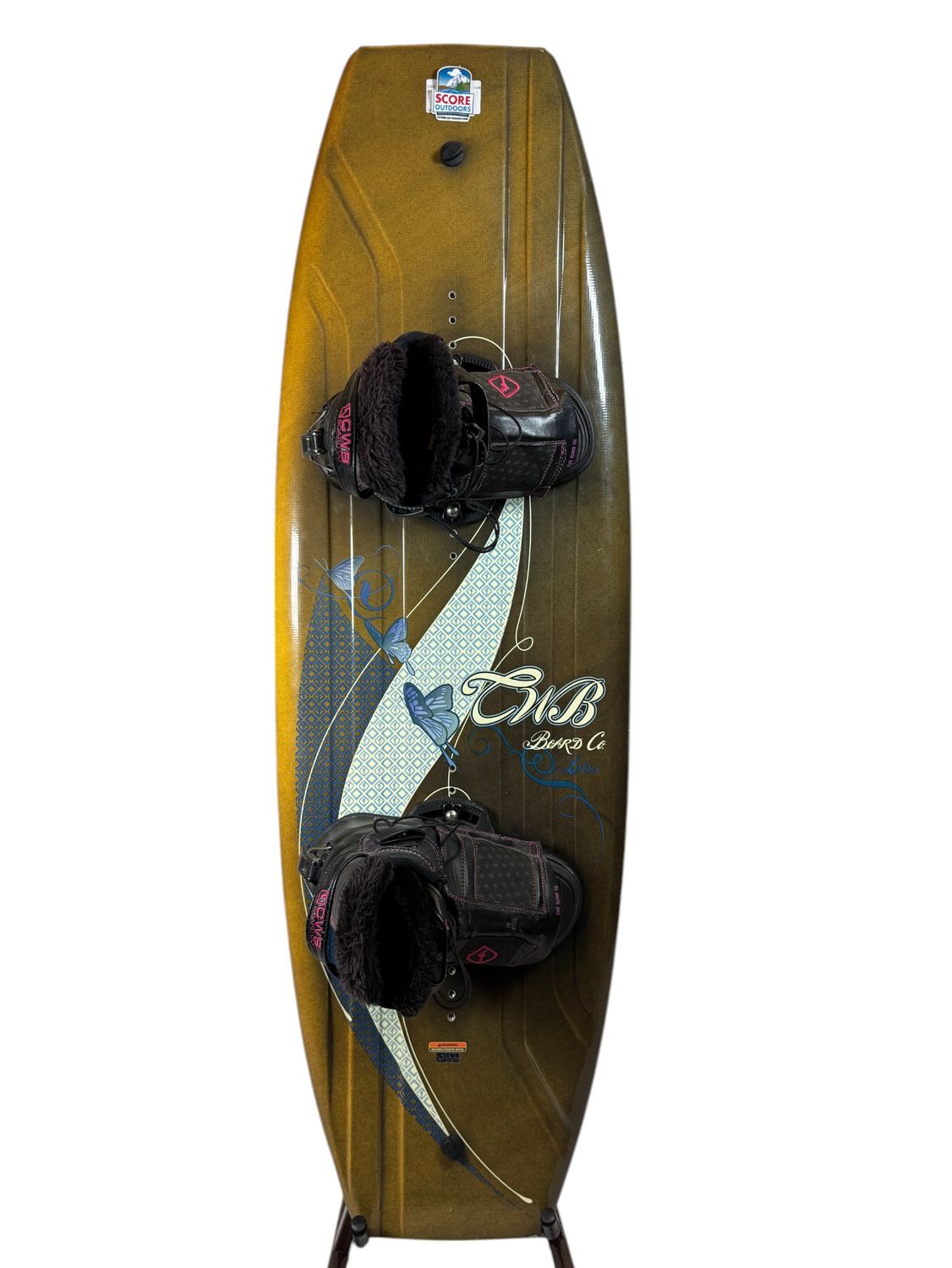 131cm CWB Lotus Wakeboard W/ CWB Ember Bindings 131cm CWB Lotus Wakeboard W/ CWB Ember Bindings