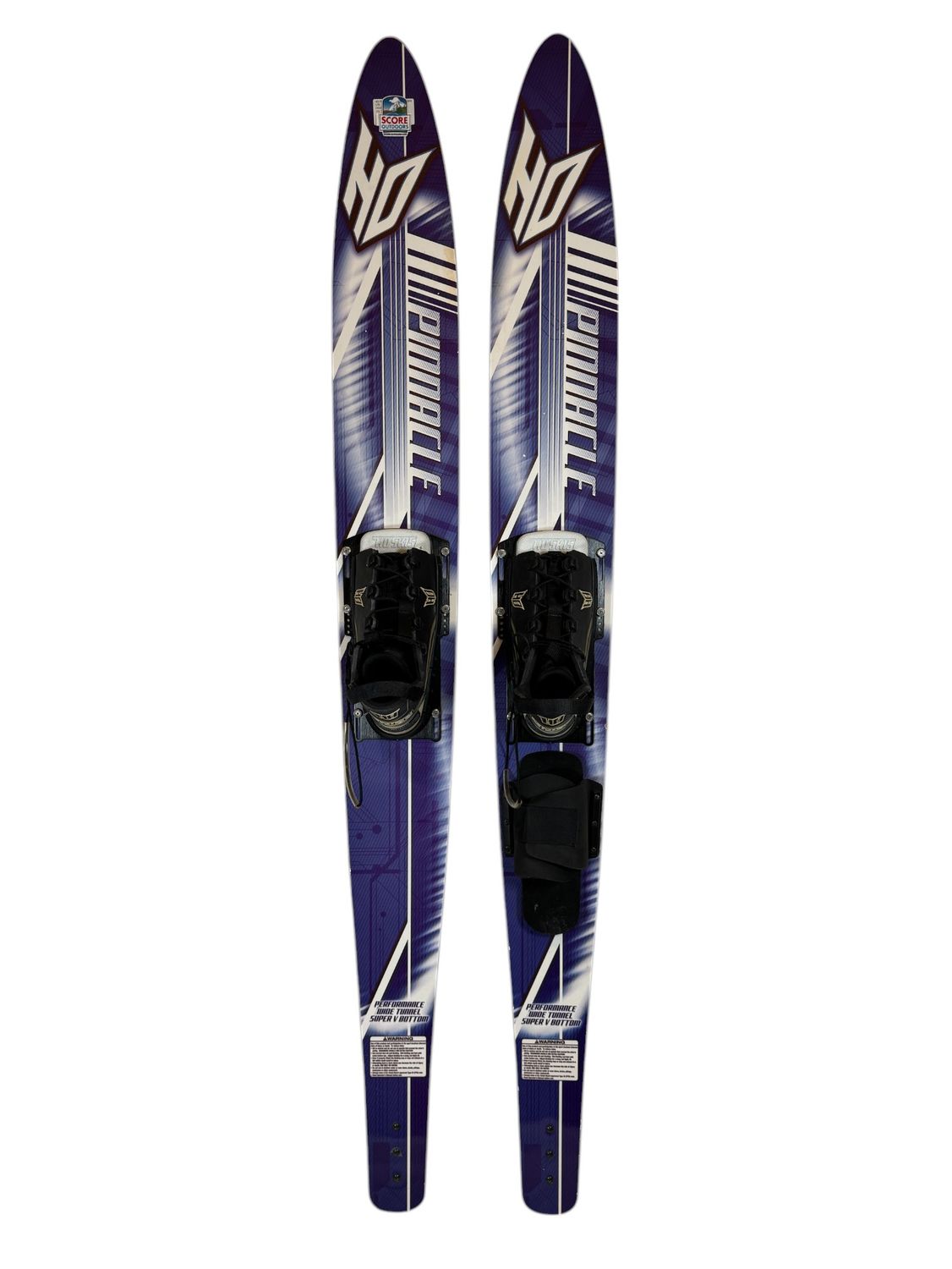 170cm HO Pinnacle Water Skis W/ Union Bindings