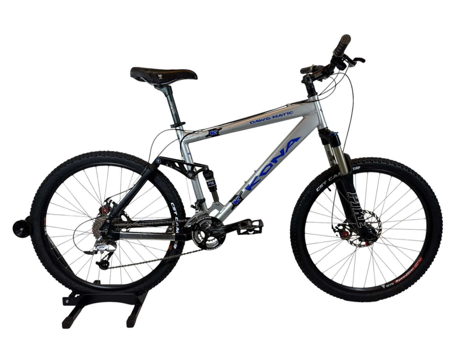 Large Kona Dawg Matic Full Suspensions Mountain Bike