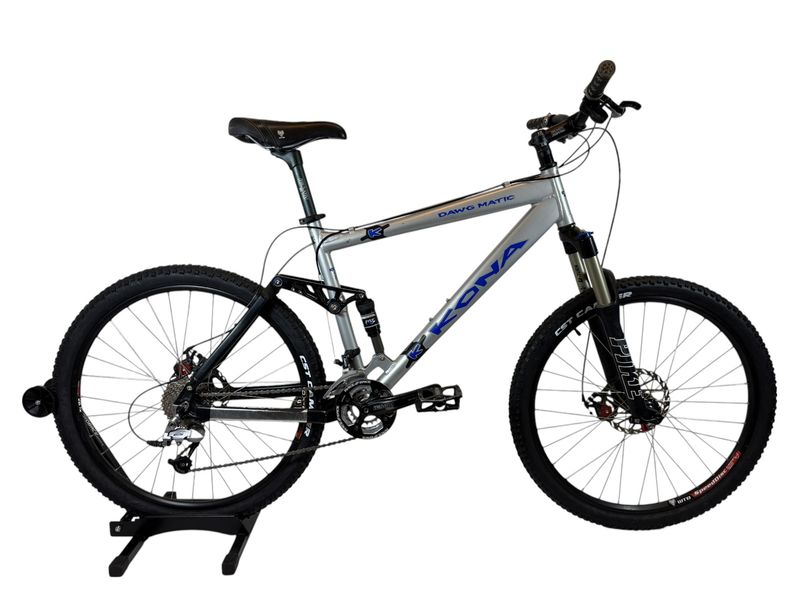 Large Kona Dawg Matic Full Suspensions Mountain Bike