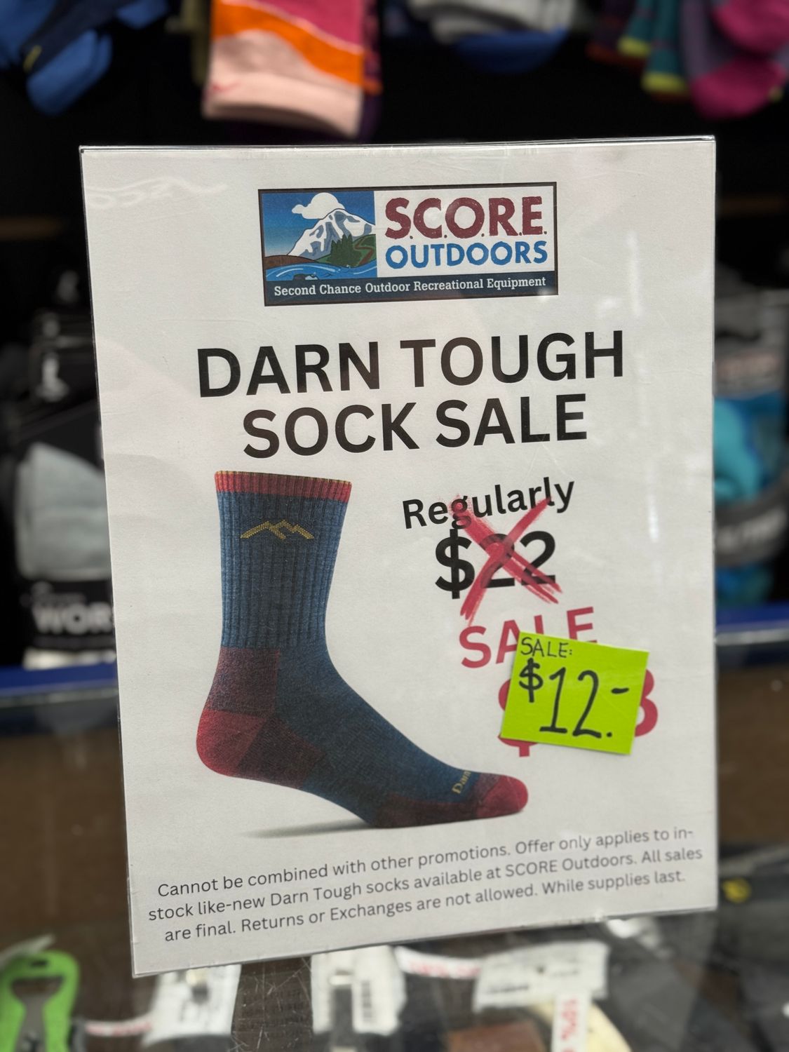 Men's Darn Tough Mystery Sock Pair