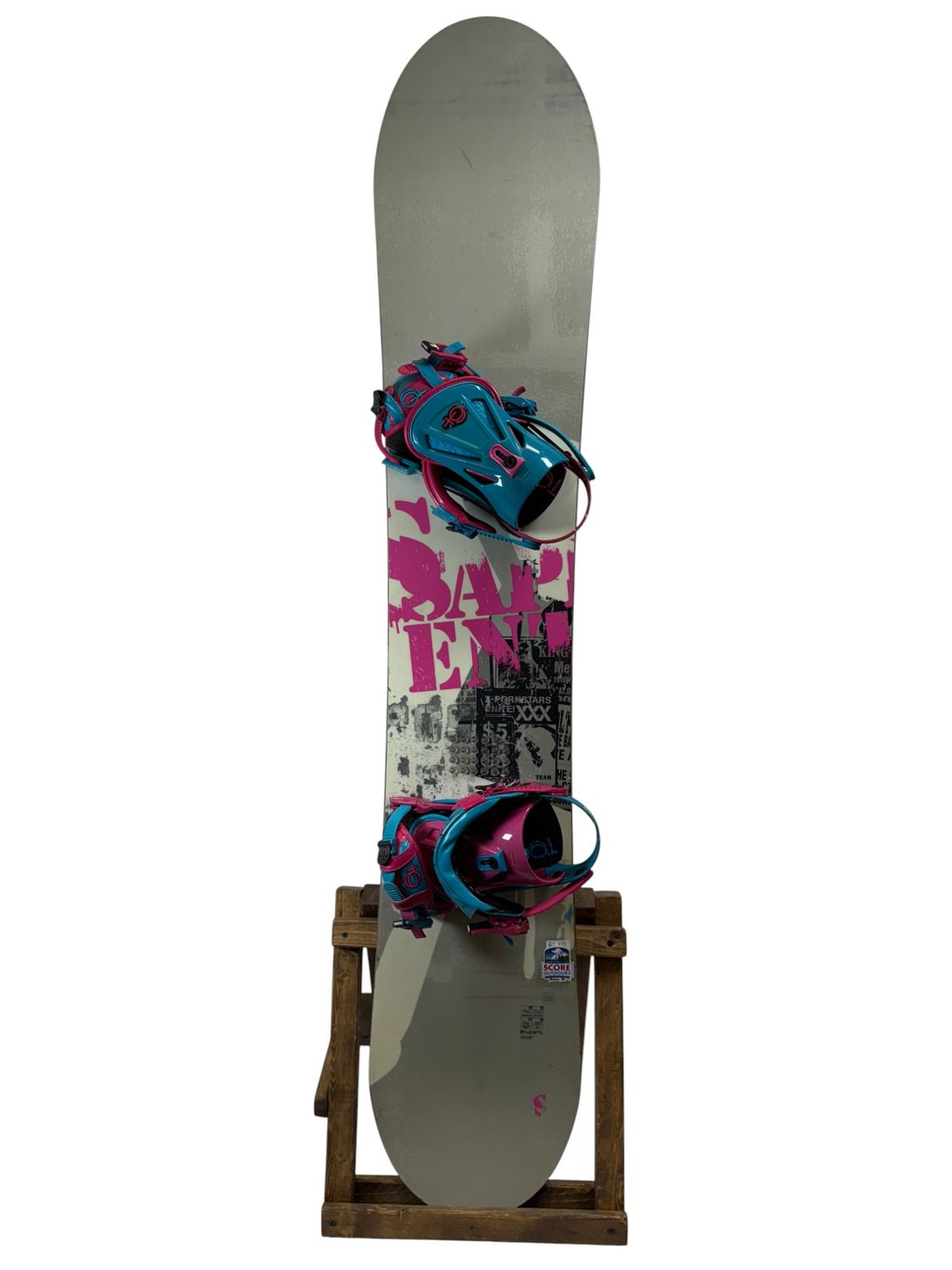156cm Sapient Team FR Snowboard W/ Technine The Nines Bindings 156cm Sapient Team FR Snowboard W/ Technine The Nines Bindings