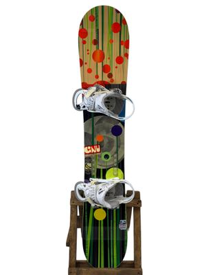 139cm GNU Velvet Guru Snowboard W/ Burton Stiletto Bindings 139cm GNU Velvet Guru Snowboard W/ Burton Stiletto Bindings