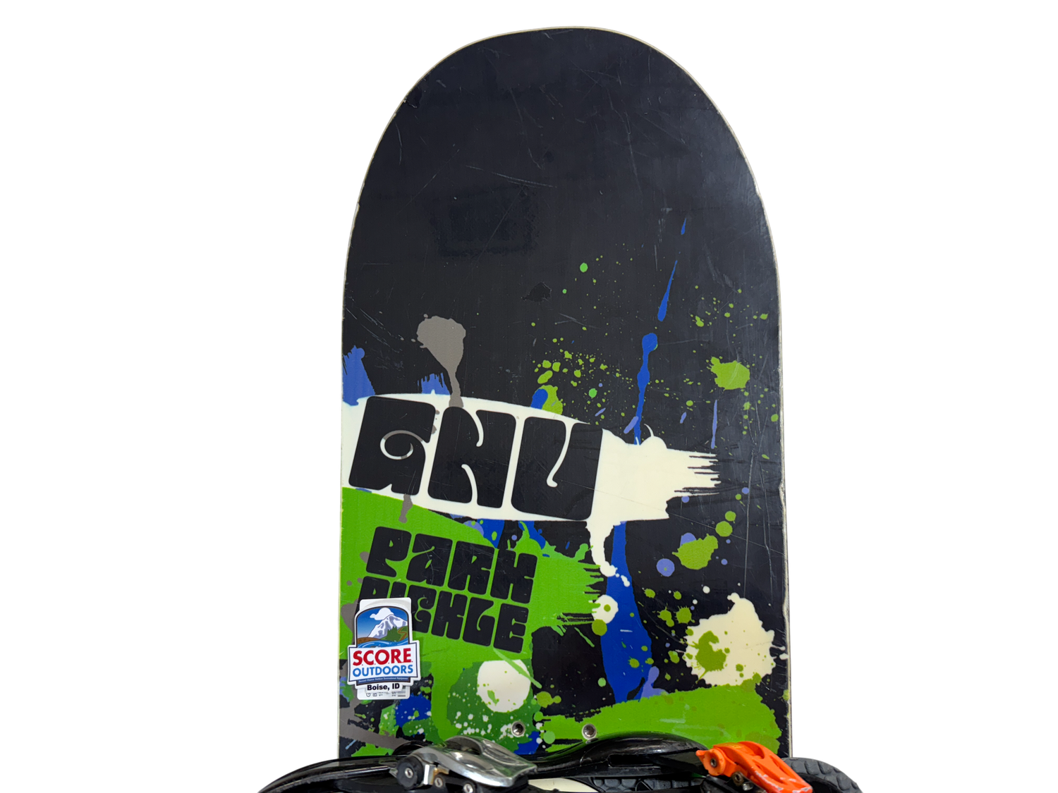 150cm GNU Park Pickle Snowboard W/ Burton Lexa Bindings