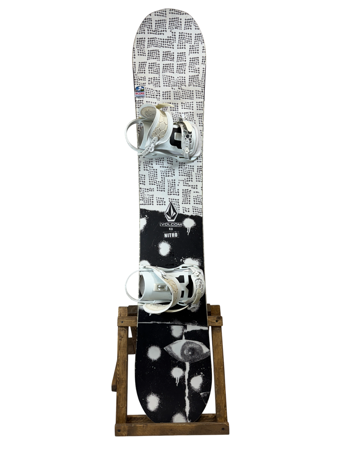 158cm Nitro X Volcom Beast Snowboard W/ Union Force Bindings 158cm Nitro X Volcom Beast Snowboard W/ Union Force Bindings