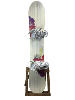 154cm Burton Secret Snowboard W/ Burton Stiletto Bindings 154cm Burton Secret Snowboard W/ Burton Stiletto Bindings