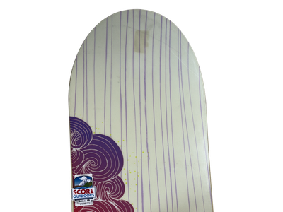 154cm Burton Secret Snowboard W/ Burton Stiletto Bindings