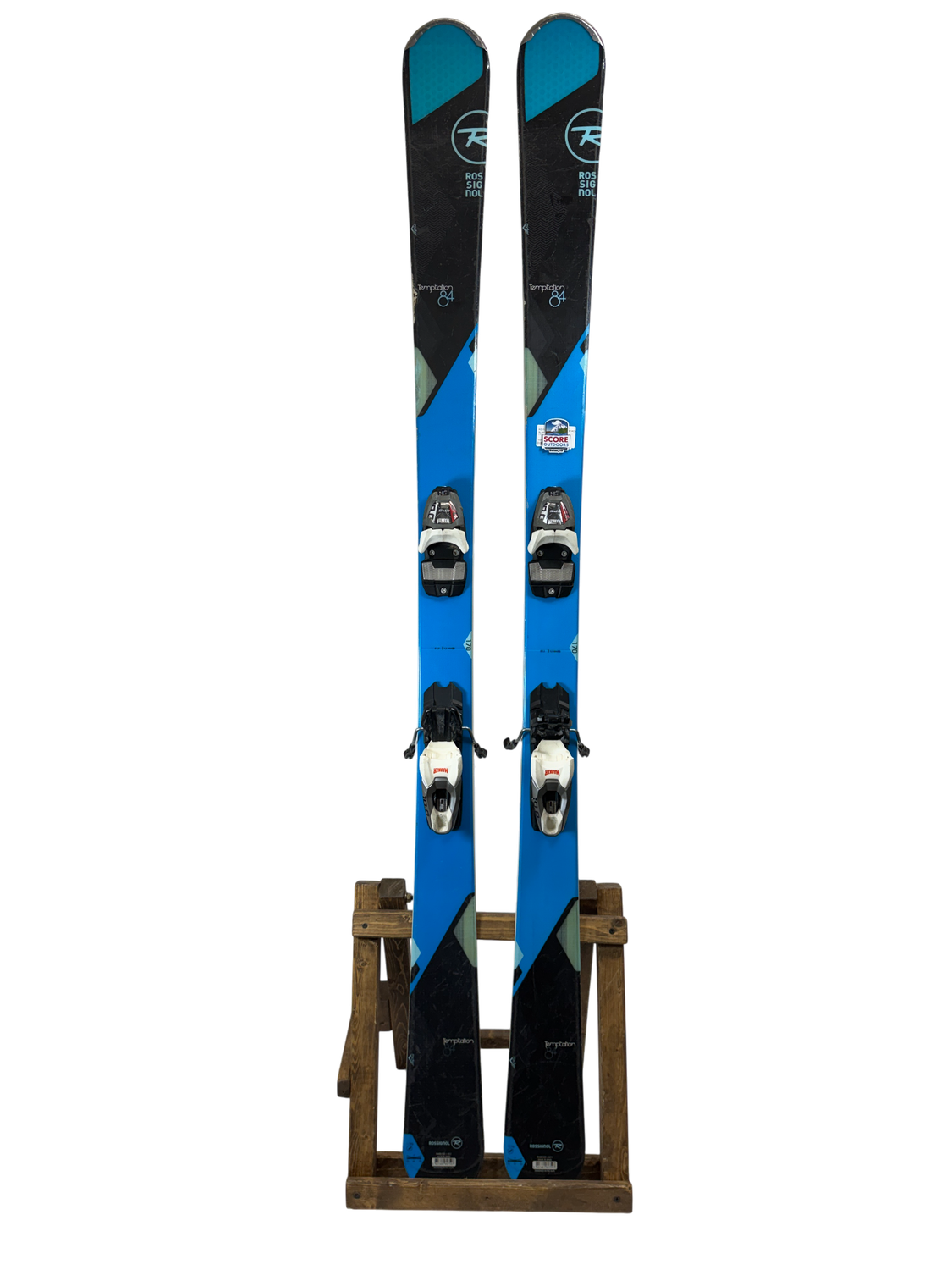 170cm Rossignol Temptation 84 Skis w/ Marker Eps 10.0 Bindings