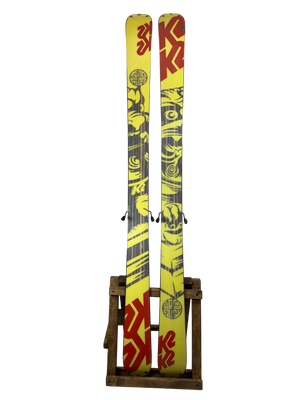 169cm K2 Kung Fujas Skis w/ Marker Griffon Bindings