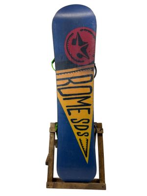 120cm Rome SDS Minishred Snowboard w/ K2 Vandal Bindings
