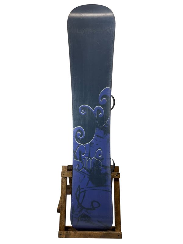 144cm Sims Mystique Snowboard w/ 5150 2500 Bindings
