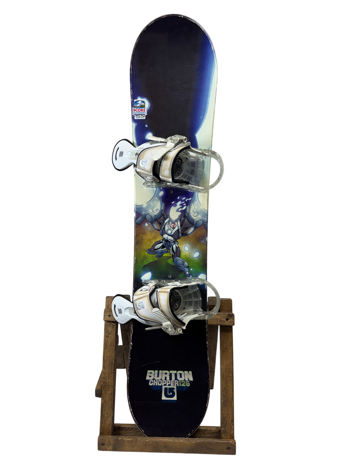 126cm Burton Chopper Snowboard W/ Burton FS Grom Bindings 126cm Burton Chopper Snowboard W/ Burton FS Grom Bindings