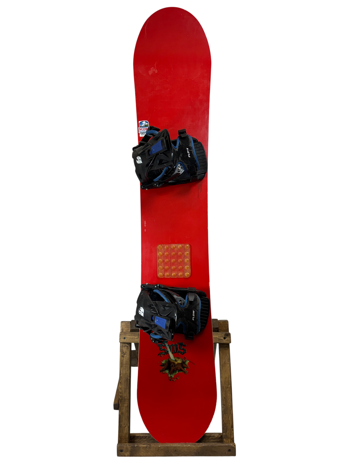 156cm Sims Clark Snowboard w/ Flow Bindings 156cm Sims Clark Snowboard w/ Flow Bindings