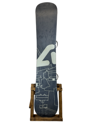 160cm Avalanche Sol Snowboard W/ Heelside Bindings