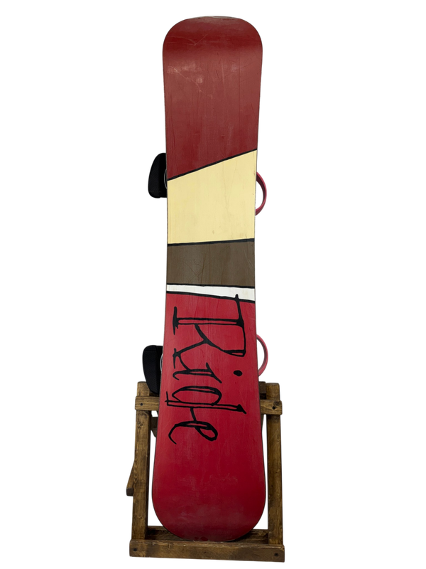 159cm Ride Theory Snowboard W/ Burton Freestyle Bindings