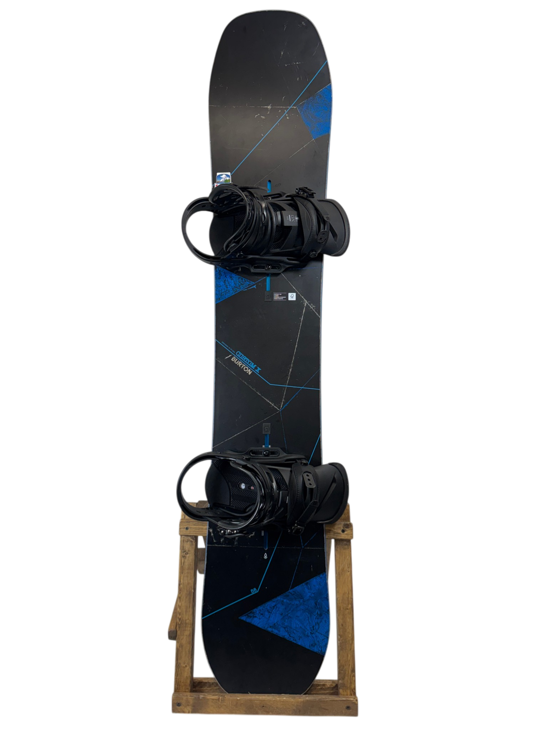 158cm Burton Custom X Snowboard W/ Burton Mission Bindings 158cm Burton Custom X Snowboard W/ Burton Mission Bindings