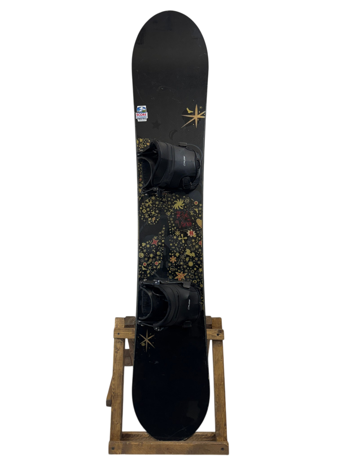 155cm Ride Vista Snowboard W/ Flow Bindings