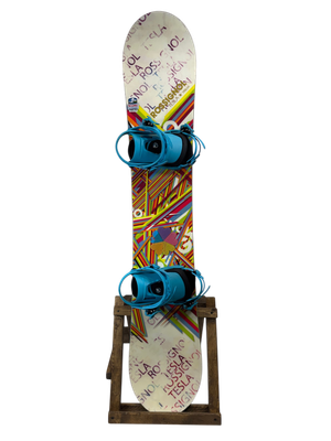 148cm Rossignol Tesla Snowboard W/ Chamonix Voza Bindings 148cm Rossignol Tesla Snowboard W/ Chamonix Voza Bindings