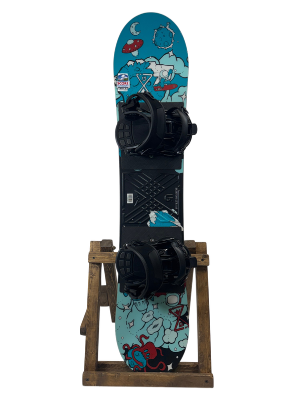115cm Burton LTR Snowboard W/ Head RX One Bindings