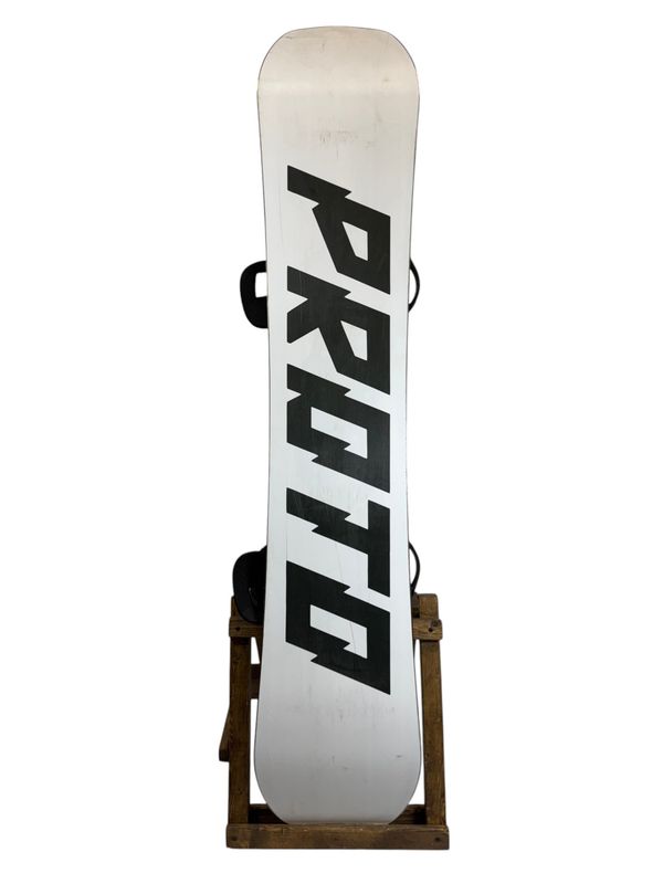 153cm Never Summer Proto Type 2 Snowboard w/ Burton Cartel Bindings