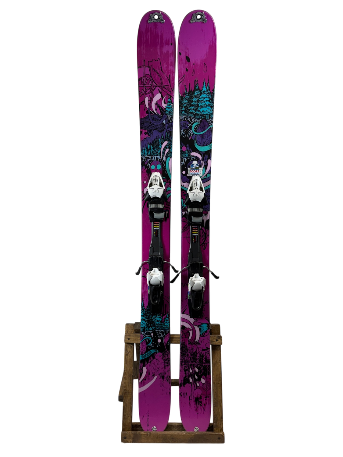 159cm K2 Missdirected Skis W/ Tyrolia SP120 Bindings 159cm K2 Missdirected Skis W/ Tyrolia SP120 Bindings