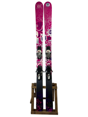 170cm Volkl Aura Skis W/ Marker Squire Bindings 170cm Volkl Aura Skis W/ Marker Squire Bindings