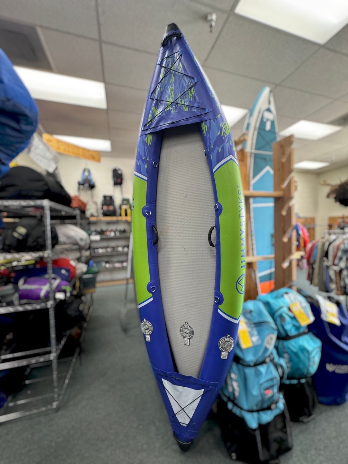 9' 7 9' 7" Jimmy Styks Nomad 1 Inflatable Kayak