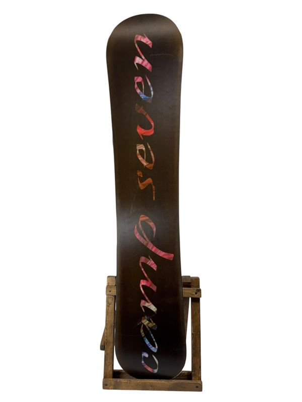 147cm Camp Seven Featherlite Snowboard W/ System Lux Bindings