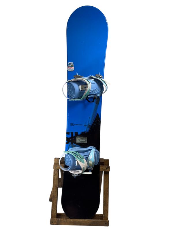 145cm Sims FS150 Snowboard W/ Drake Lady Bindings