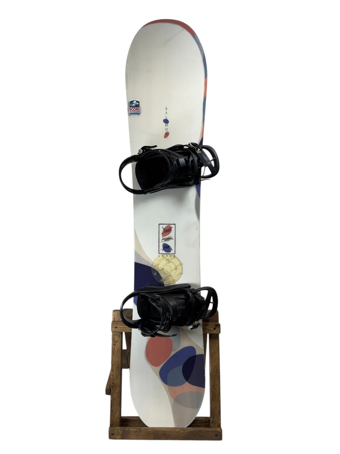 142cm Salomon Lotus Snowboard W/ Burton Citizen Bindings 142cm Salomon Lotus Snowboard W/ Burton Citizen Bindings