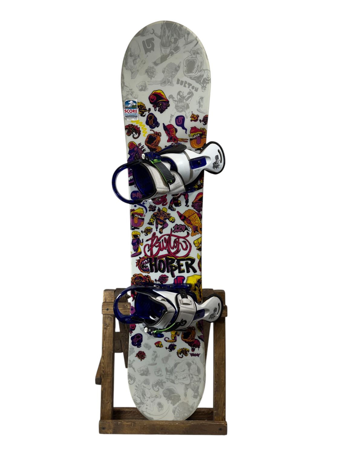 129cm Burton Chopper Snowboard W/ Burton Freestyle Jr. Bindings 129cm Burton Chopper Snowboard W/ Burton Freestyle Jr. Bindings