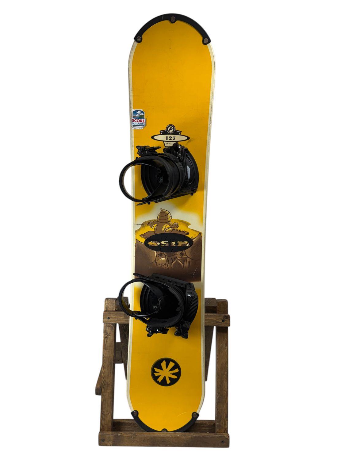 127cm O-Sin Shavers By Charlie Adam Snowboard W/ Five Forty Bindings 127cm O-Sin Shavers By Charlie Adam Snowboard W/ Five Forty Bindings